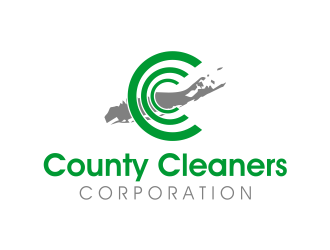 County Cleaners Corporation logo design by cintoko