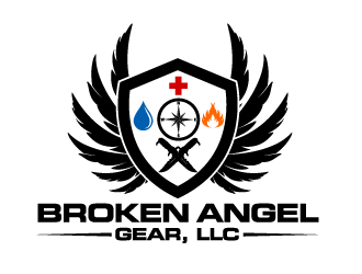 Broken Angel Gear, LLC logo design by karjen