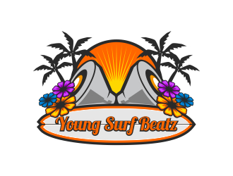 Young Surf Beatz logo design by Drago