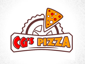 CG's Pizza Logo Design