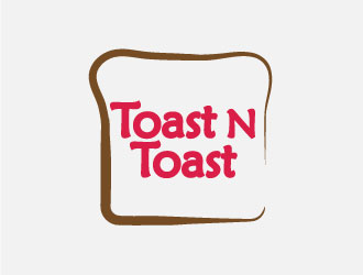 Toast N Toast logo design by mirceabaciu