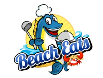 Beach Eats logo design by ingepro