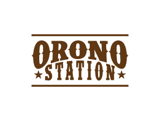 Orono Station logo design by labo