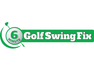 6 Minute Golf Swing Fix Logo Design