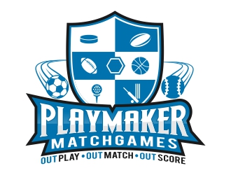 PlayMakerMatchGames.com logo design by Proideas