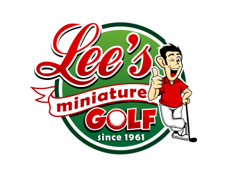 Lee's Miniature Golf logo design by haze