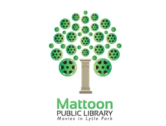 Mattoon Public Library logo design by SteveKim