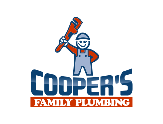 Cooper's Family Plumbing logo design by YONK