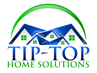 Tip-Top Home Solutions logo design by AB212