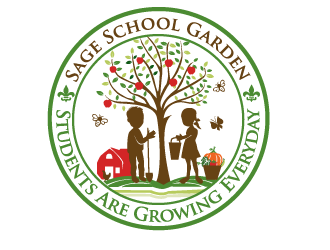 Sage School Garden logo design by mindgal