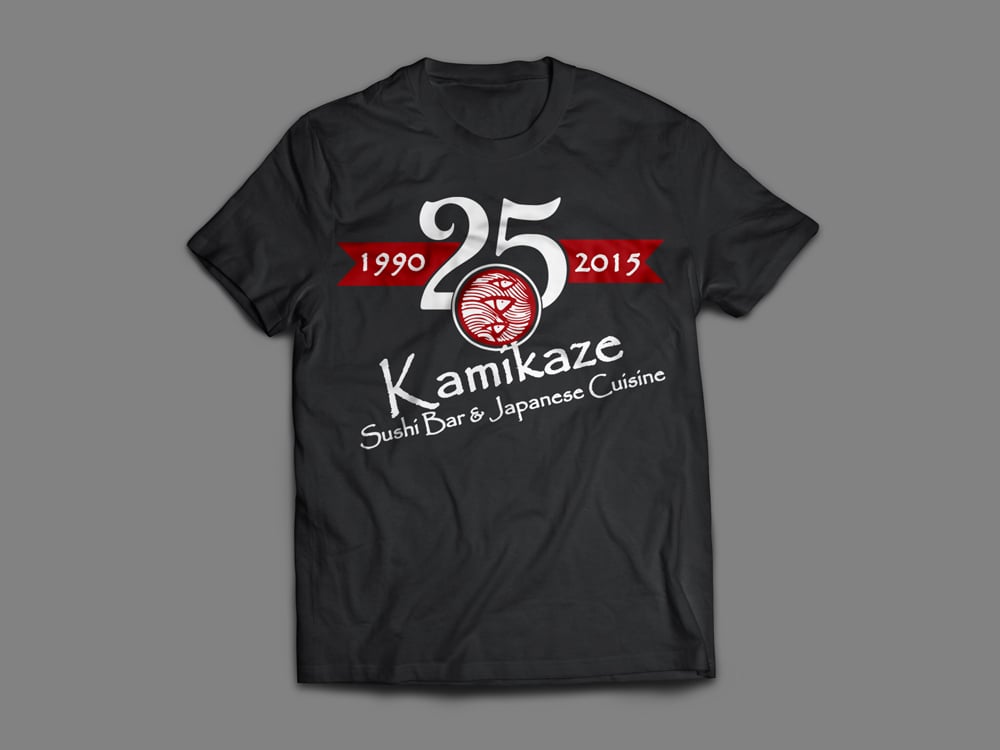 25th Anniversary T-shirt Logo Design