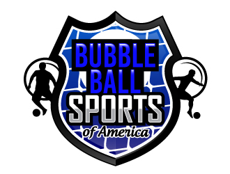 Bubble Ball Sports of America logo design by karjen