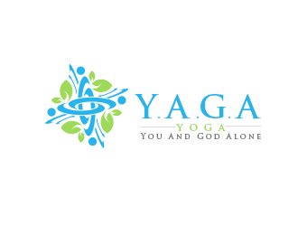 Y.A.G.A Yoga logo design by Ayos