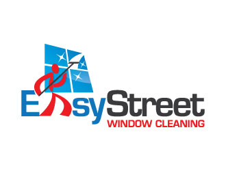 Easy Street Window Cleaning logo design by moomoo