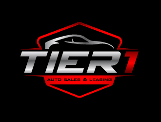 Tier 1 Auto Leasing logo design by Ultimatum