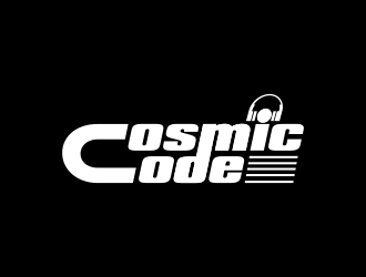Cosmic Code logo design by pakderisher