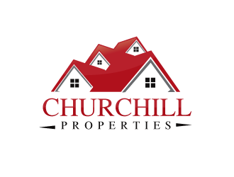 Churchill Properties logo design by DezignLogic