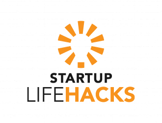 Startup Life Hacks logo design by akilis13