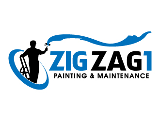 Zig Zag 1 Painting logo design by jaize