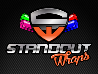 Standout Wraps logo design by jaize