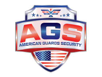 AMERICAN GUARDS SECURITY logo design by Amit