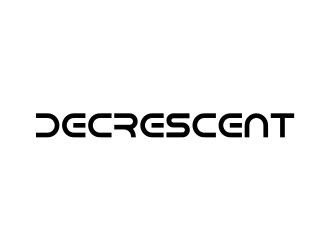 Decrescent logo design by metamerisme