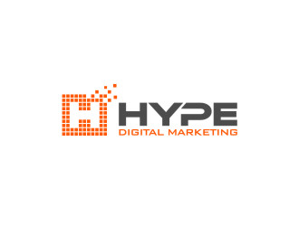 Hype Digital Marketing logo design by mashoodpp