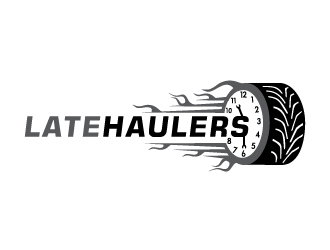 LateHaulers logo design by Ultimatum
