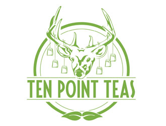 Ten Point Teas Logo Design