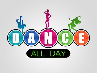 Dance All Day logo design by XyloParadise