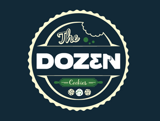 The Dozen logo design by Loregraphic