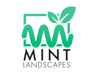 Mint Landscapes Logo Design
