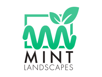 Mint Landscapes Logo Design