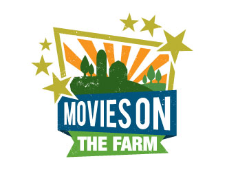 Movies on the Farm logo design by moomoo