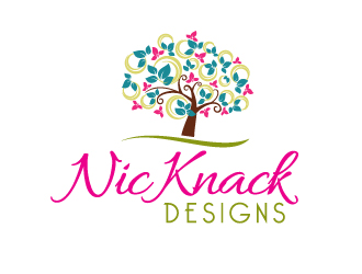 Nic Knack Designs logo design by Dawnxisoul393