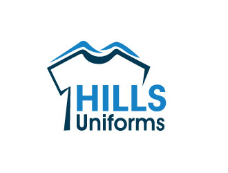 Hills Uniforms logo design by opi11