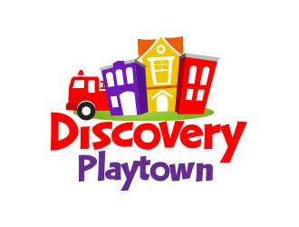 Discovery Playtown logo design by Sorjen