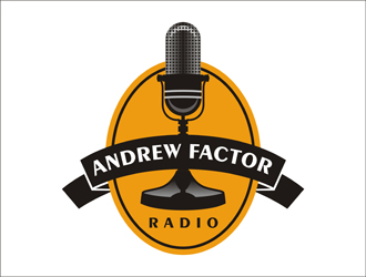 Andrew Factor Radio logo design by gitzart