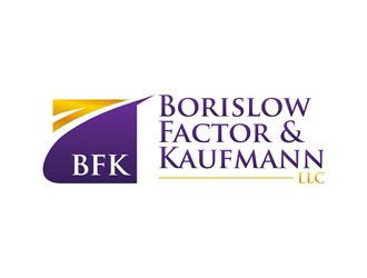 Borislow, Factor & Kaufmann, LLC logo design by sephia