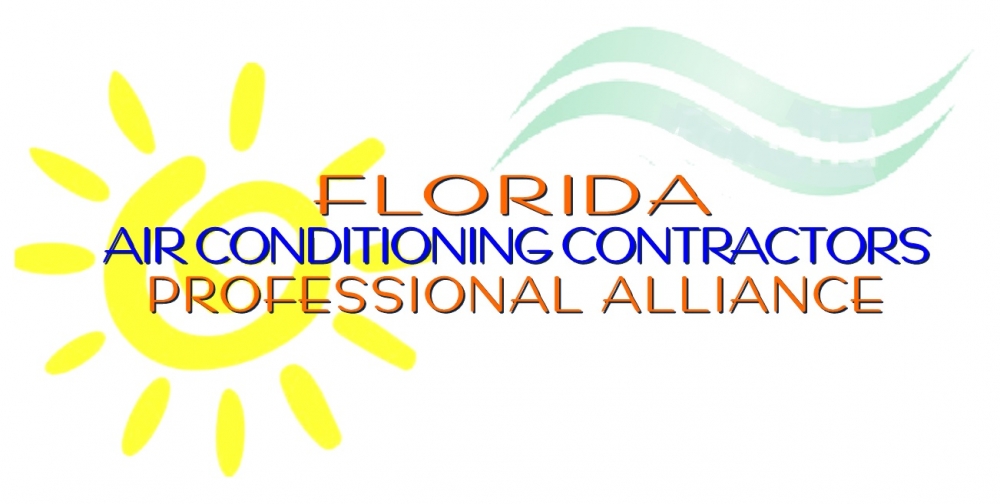 Florida Air Conditioning Contractors Professional Alliance Logo Design