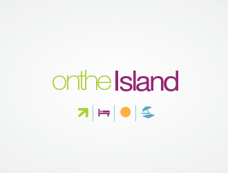 On the Island logo design by Rachel