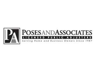Poses and Associates, Inc. logo design by gipanuhotko