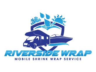 Riverside Wrap logo design by jaize