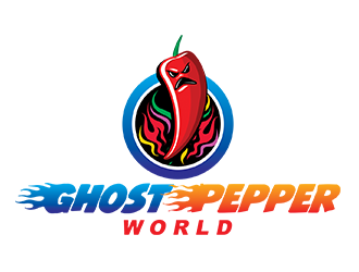 Ghost Pepper World logo design by thedila
