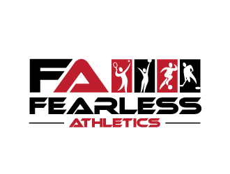 Fearless Athletics logo design - 48HoursLogo.com