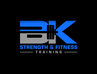 BK Strength & Fitness Training logo design by pakderisher