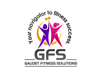 Gaudet Fitness Solutions logo design by Dawnxisoul393