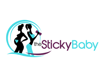 The Sticky Baby logo design by ingepro