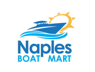 Naples Boat Mart logo design by Dawnxisoul393