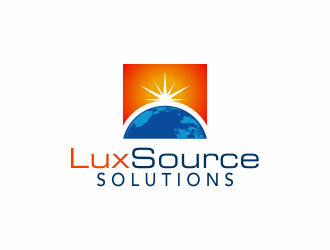 LuxSource Solutions logo design by ingepro